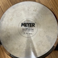 MEYER 圧力鍋　5.5Lの画像