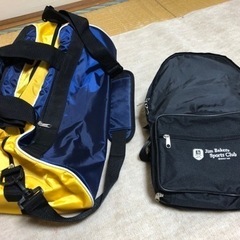 【未使用品】ボストンバッグ　スポーツバッグ　リュックサック　ポーチの画像