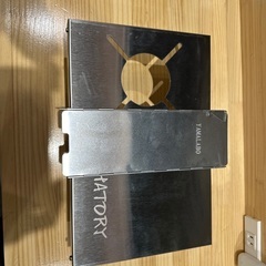 キャンプ用　風防とバーナー用の台