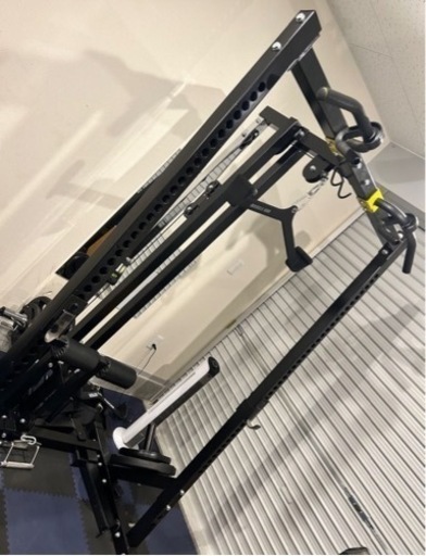 引き取り限定　ボディーメーカー　ハーフラック　ラットプルアタッチメント付き