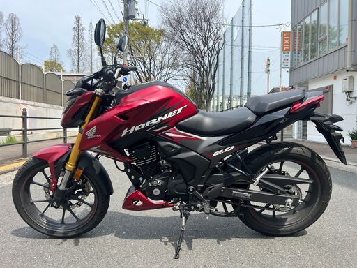 【大阪市】令和5年登録 低走行3,291km MC56 ホーネット2.0 デビューに丁度良いサイズ■買取・下取り可能■検 ジクサー150 CB200 KTM■ 大阪市】令和5年登録 低走行3,291km MC56 ホーネット2.0 デビューに