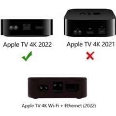 AppleTV4K第三世代用シリコンカバーの画像