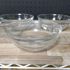 新品 Sasaki Glass 中皿３枚セットの画像