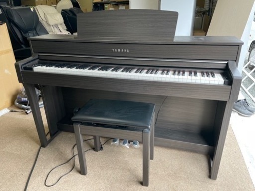 2018年製　YAMAHAヤマハ電子ピアノ クラビノーバ　CLP-645DW木製鍵盤中古美品です