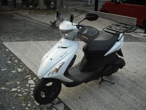 SUZUKI Address V 125S スズキ アドレス125S (CF4MA) ホワイト・インジェクション