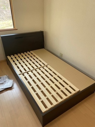 家具 ベッド セミダブルベッド