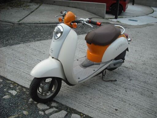 HONDA CREA SCOOPY(AF55) ホワイト/オレンジ・インジェクション