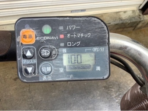 377  パナソニック新機種電動アシスト自転車viviDXSD26インチレッドボディー