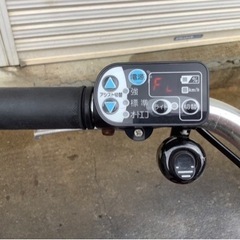 378  ブリヂストン新機種電動アシスト自転車ハイディB26インチレッドアルミボディー