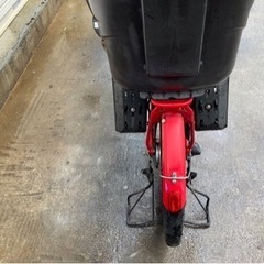 378  ブリヂストン新機種電動アシスト自転車ハイディB26インチレッドアルミボディー