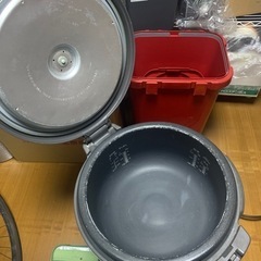 【引き取り限定】Panasonic 業務用IH炊飯ジャー SR-PGB54AP 、業務用保温ジャーSK-PJB5400の画像