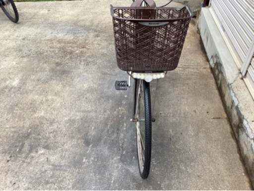 383  パナソニック新機種電動アシスト自転車viviDXSD26インチブラックボディー