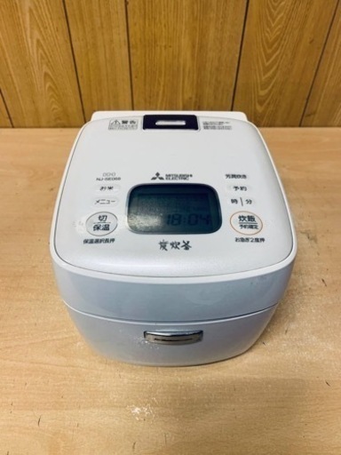 三菱 IHジャー炊飯器 NJ-SE068-W