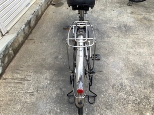 386  パナソニック新機種電動アシスト自転車viviDX26インチブラウンボディー
