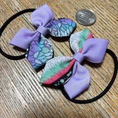 かわいいヘアゴムの画像