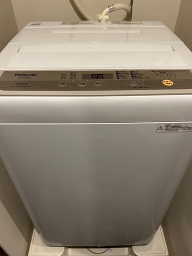 洗濯機　5年使用しています