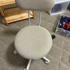 値下げ！IKEA デスクand棚and無印チェアの画像