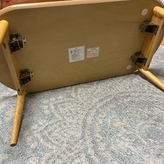 折りたたみ　
ローテーブルの画像