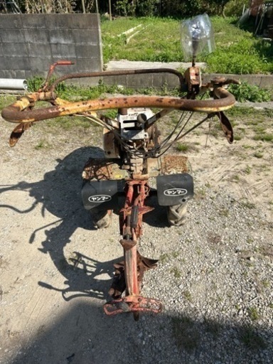 YANMAR 管理機　トラクタ- 畑　鋤付き　直引限定、着払い