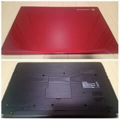 東芝 ノートパソコン
DynaBook   T45/DR（モデナレッド）
PT45DRP-SJA
