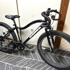 ファットバイク26インチHUMMER製SHIMANO7段変速