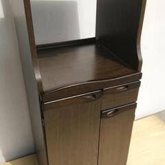 ☆木製レンジ台収納 スライド 高さ121br☆