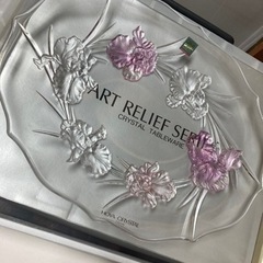 【美品】食器　HOYA株式会社　ガラスプレートの画像