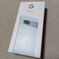 pixel7a Sea 一括購入 新品動作チェックのみ　配送も希望があれば承ります