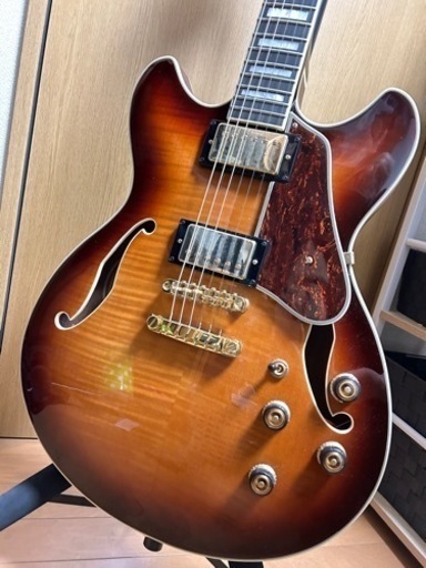 Ibanez AS93FM セミアコ　セミアコースティックギター