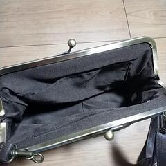 【新品】がま口ショルダーバッグの画像