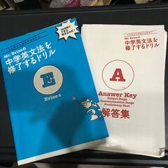 【裁断済み】Mr. Evineの中学英文法を修了するドリル 5文...