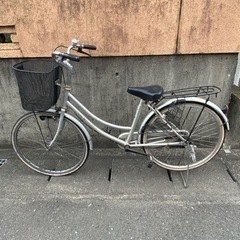 ママチャリ自転車‼️カゴ付き大活躍　
の画像