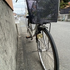 ママチャリ自転車‼️カゴ付き大活躍　
の画像