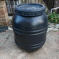 雨水タンク130L黒