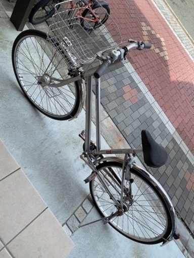 【前輪タイヤ新品！】自転車 クロスバイク 27ｲﾝﾁ Panasonic