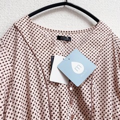 新品タグ付き　NowNow michill フェミニン　ロングワンピースの画像