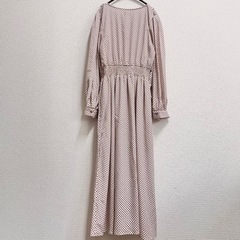 新品タグ付き　NowNow michill フェミニン　ロングワンピースの画像