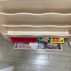 子供用おもちゃ玩具オモチャ収納ぬいぐるみ本漫画の画像