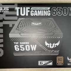 [値下げ,ほぼ新品]🌟ＡＳＵＳ ＴＵＦ Ｇａｍｉｎｇ 電源ユニット ６５０Ｗの画像