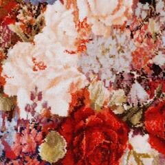 花瓶絨毯の画像