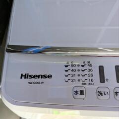 Hisense ハイセンス 洗濯機 5.5kg 2021年製 Hw-G55B-W