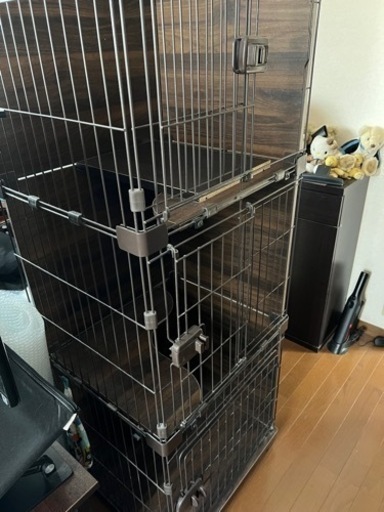 (購入者決定
)キャットケージ(アイリスオーヤマ製)