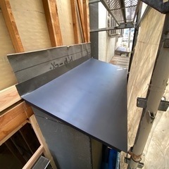 増築部板金屋根雨樋工事・大阪府枚方市