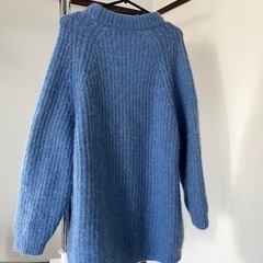 【ZARA】リブニットカーディガン　※4/22まで限定値下げ⭐️の画像