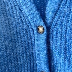 【ZARA】リブニットカーディガン　※4/22まで限定値下げ⭐️の画像