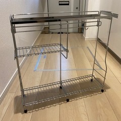 ニトリ　コンロラック　調味料ラック