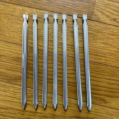 ペグ 杭
　アルミ製　テント　キャンプ　