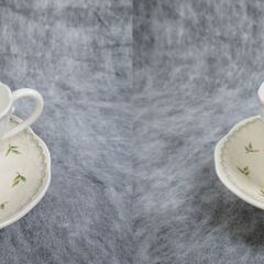 HOYA CHINA JAPAN　カップ＆ソーサー5客セット　果物柄 食器　の画像