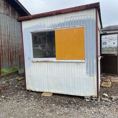 プレハブ倉庫 引き取り限定の方のみ　の画像
