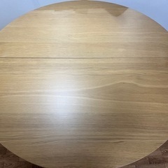 貰ってください】IKEA イケア BJURSTA 伸長式丸テーブル